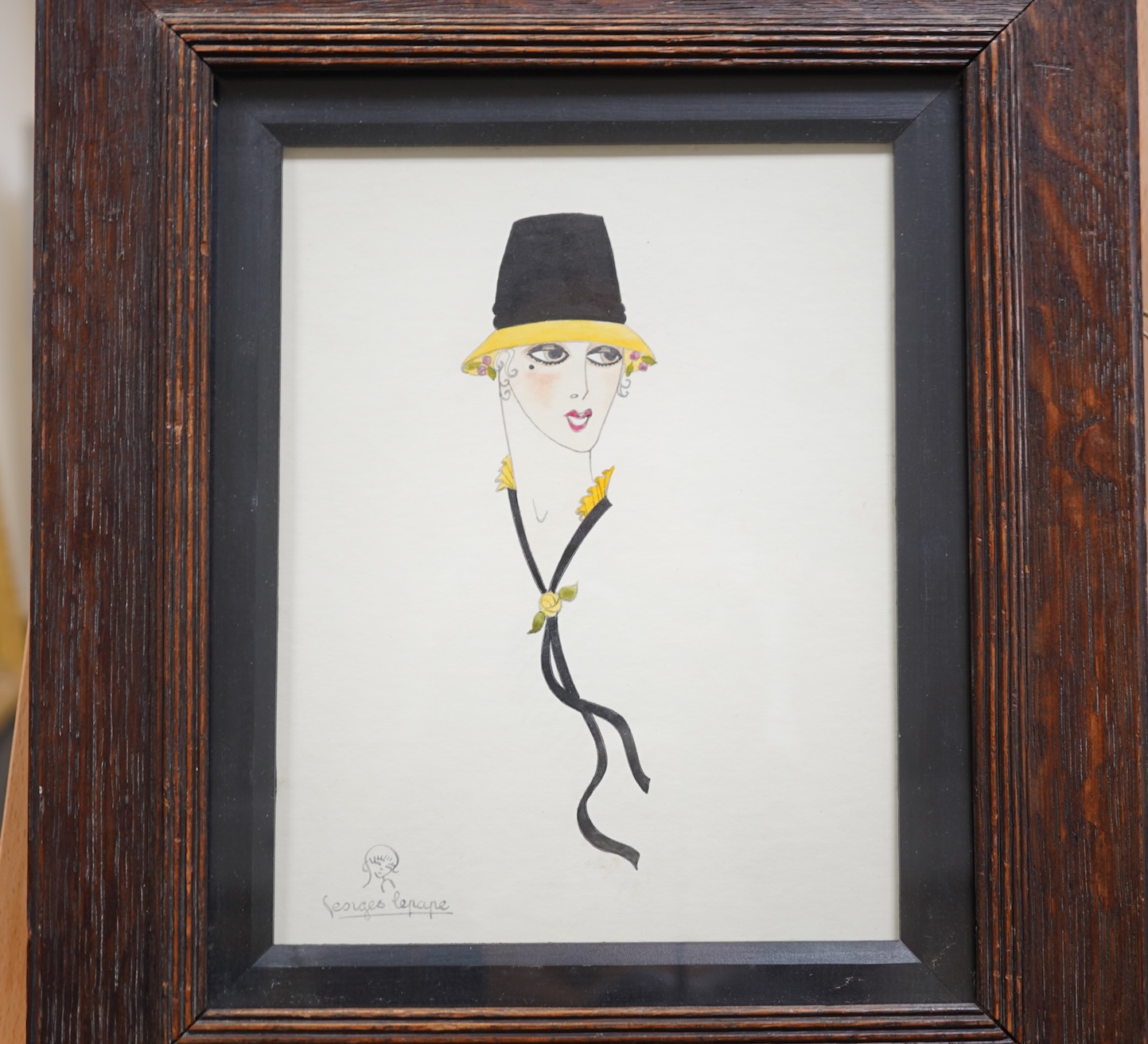 Georges Lepape, French (1887-1971), 'Étude de femme'